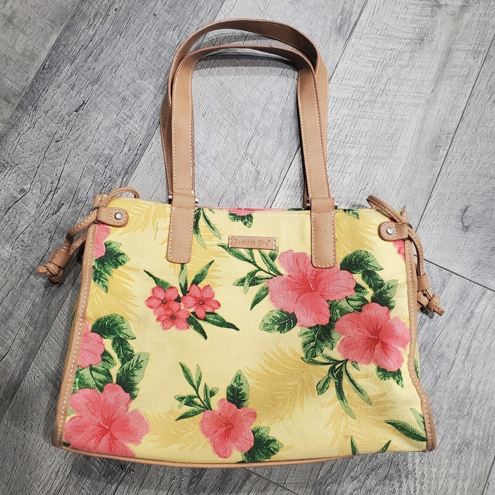 Jamaica Bay Hybiscus Flower Purse